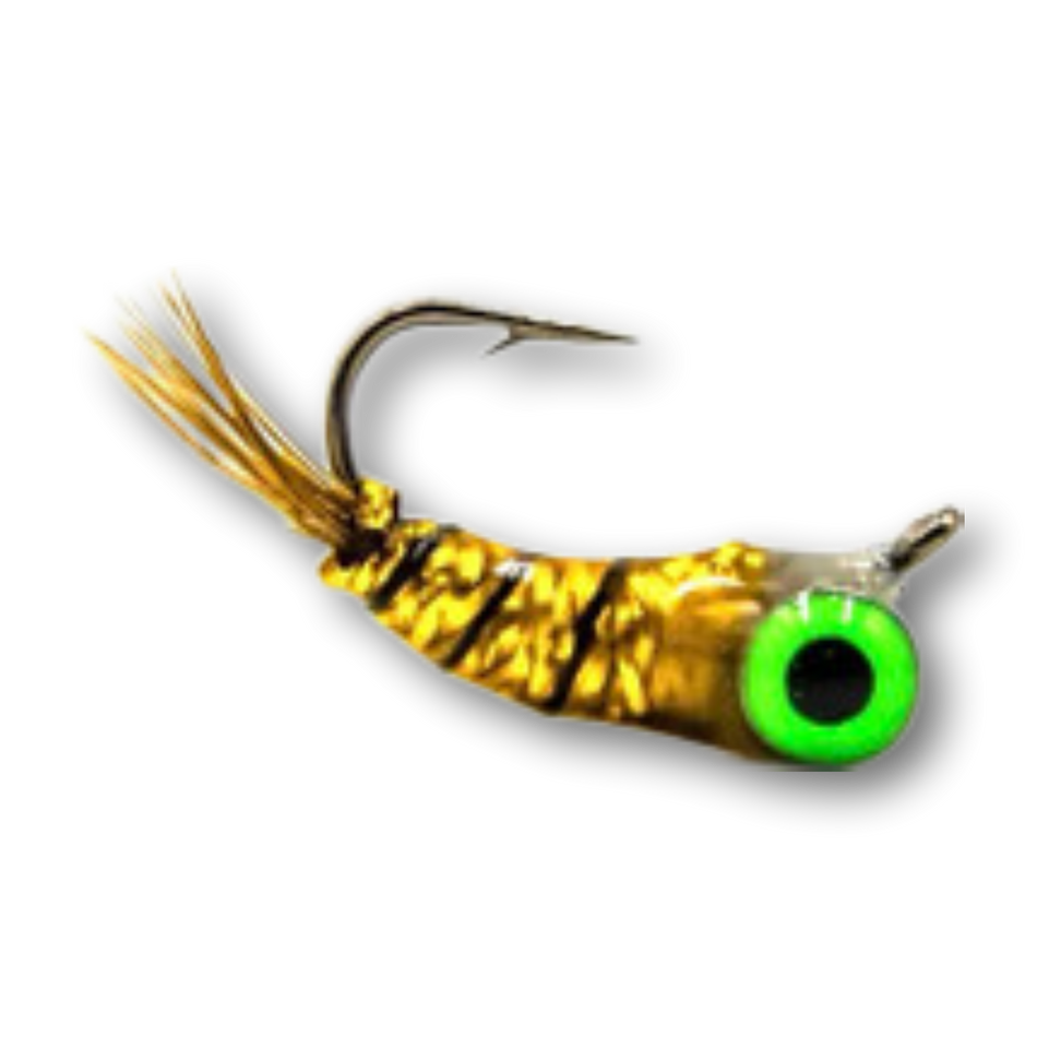 Widow Maker Tungsten Ice Fly Glow Jig