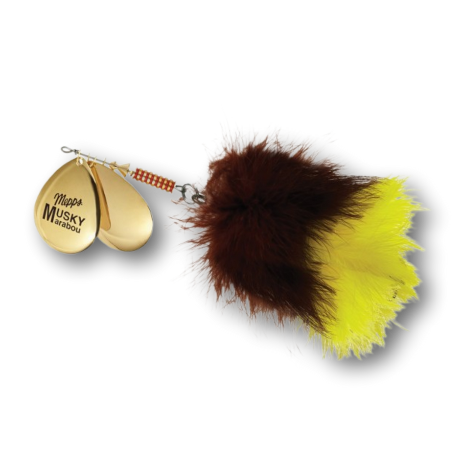 Mepps Double Blade Musky Marabou