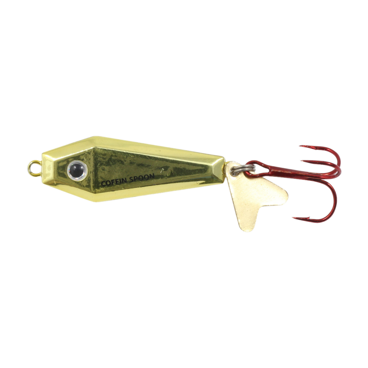 coffin lure fishing Buck-Shot SPOON/1-5/8/3/8 OZ-#6 HK/Super-GLO EXO RED : Sports & Outdoors With these two features Custom 3/8oz coffin bladed jigs