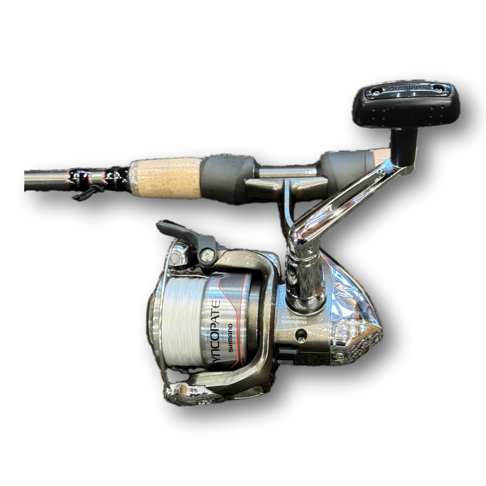 Fenwick HMX 6'6" 2-Piece ML w/Shimano Syncopate 2500FG Spinning Combo