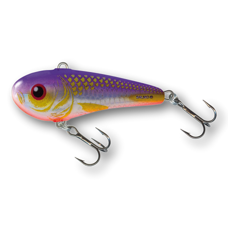 creek chub darter fishing lure Salmo Chubby Darter Red Tail Shiner; 3 cm