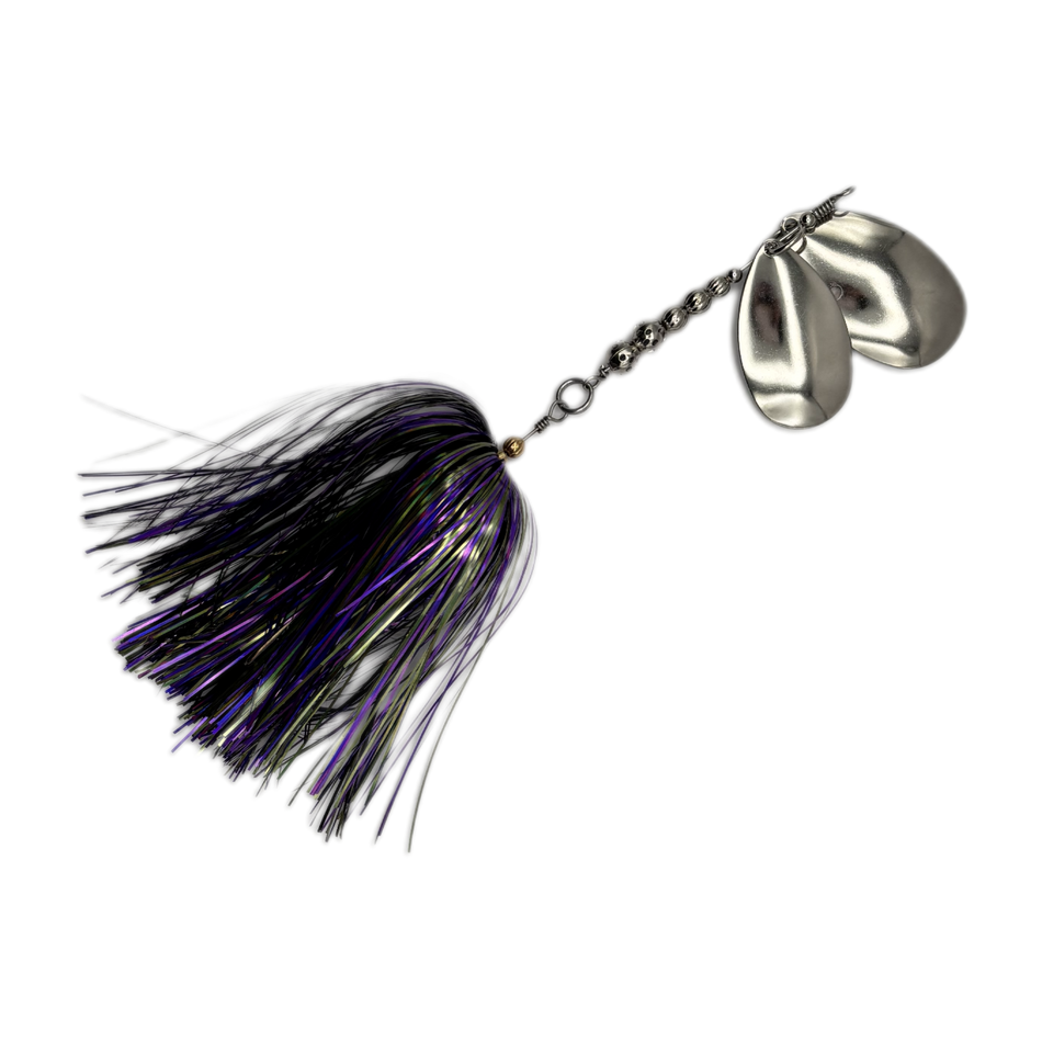 The 2-Piece GCPS Bucktails (10/8 Nickel Blades)