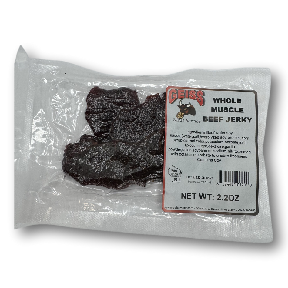 Geiss Meats Whole Muscle Jerky