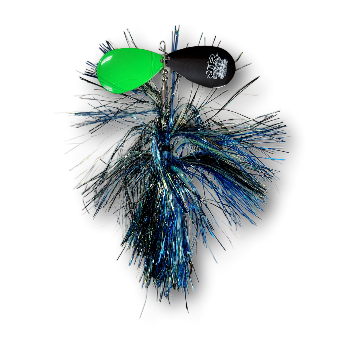 double cowgirl fishing lure Musky Mayhem Heavy Weight JR Team Rhino Outdoors LLC The Musky Mayhem Tackle Double Cowgirl is built to bring in big muskies MUSKY MAYHEM TACKLE JR DBL