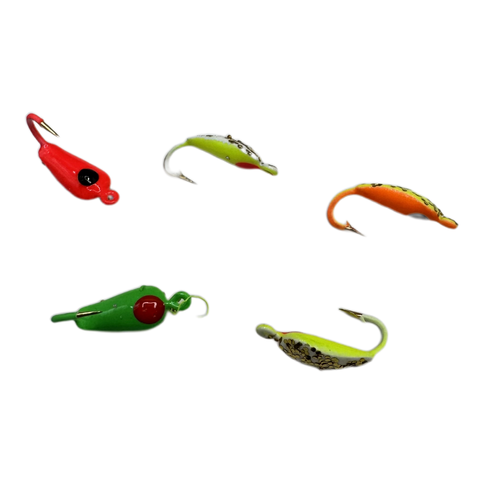 K&E Moon Glitter #12 Ice Jig (Assorted)