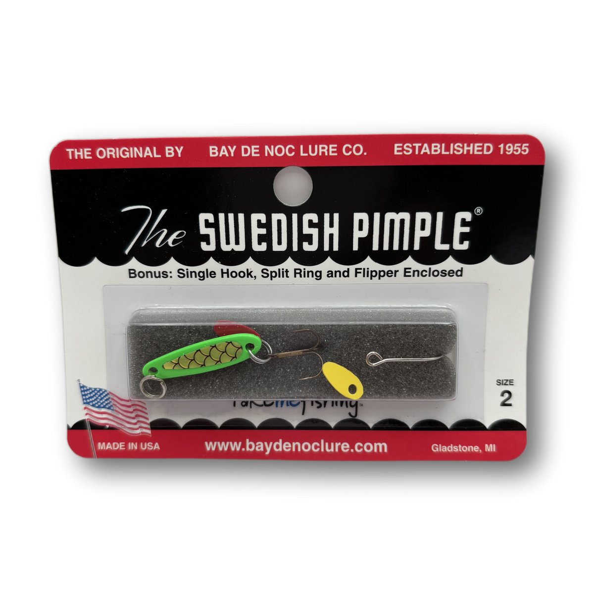 Swedish Pimple Spoon 1/10 oz / Magenta