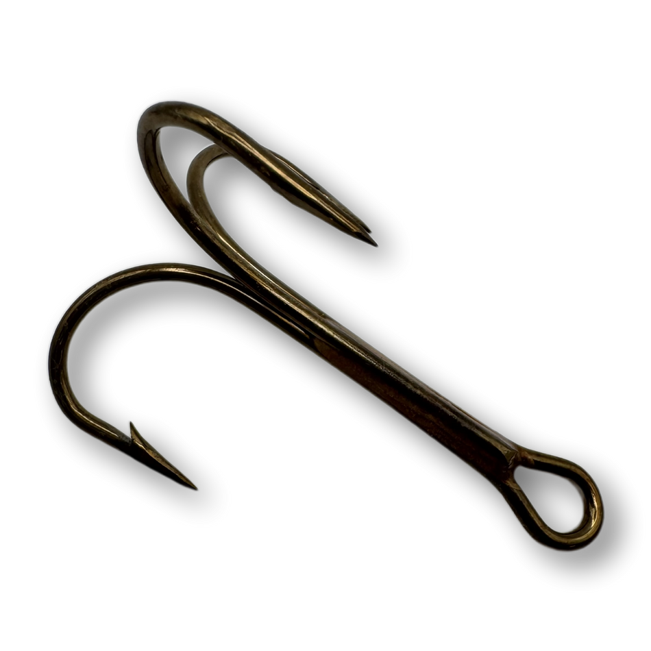 Leaders & Lures Mustad 3551 Treble Hook - Bronze (5 per pack)