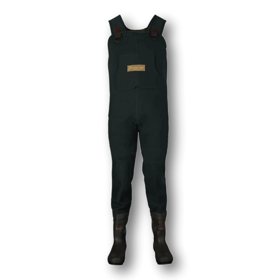 Frogg Toggs Neoprene (3.5 mm) Amphib Bootfoot Cleated Chest Waders – Forest Green
