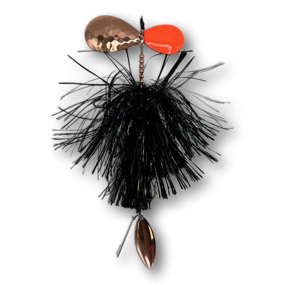 HunsyTails 8/10 Bangers – Double Blade Bucktail