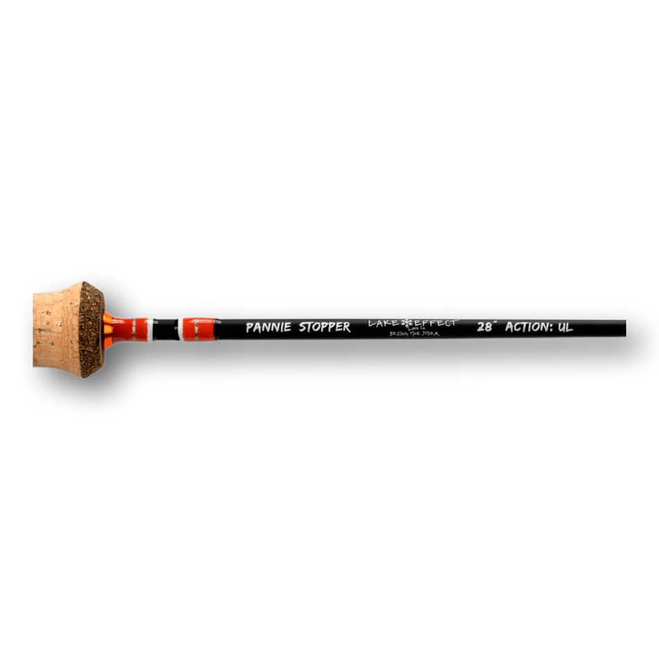 Lake Effect Pannie Stopper Fiberglass Ice Rod 28"