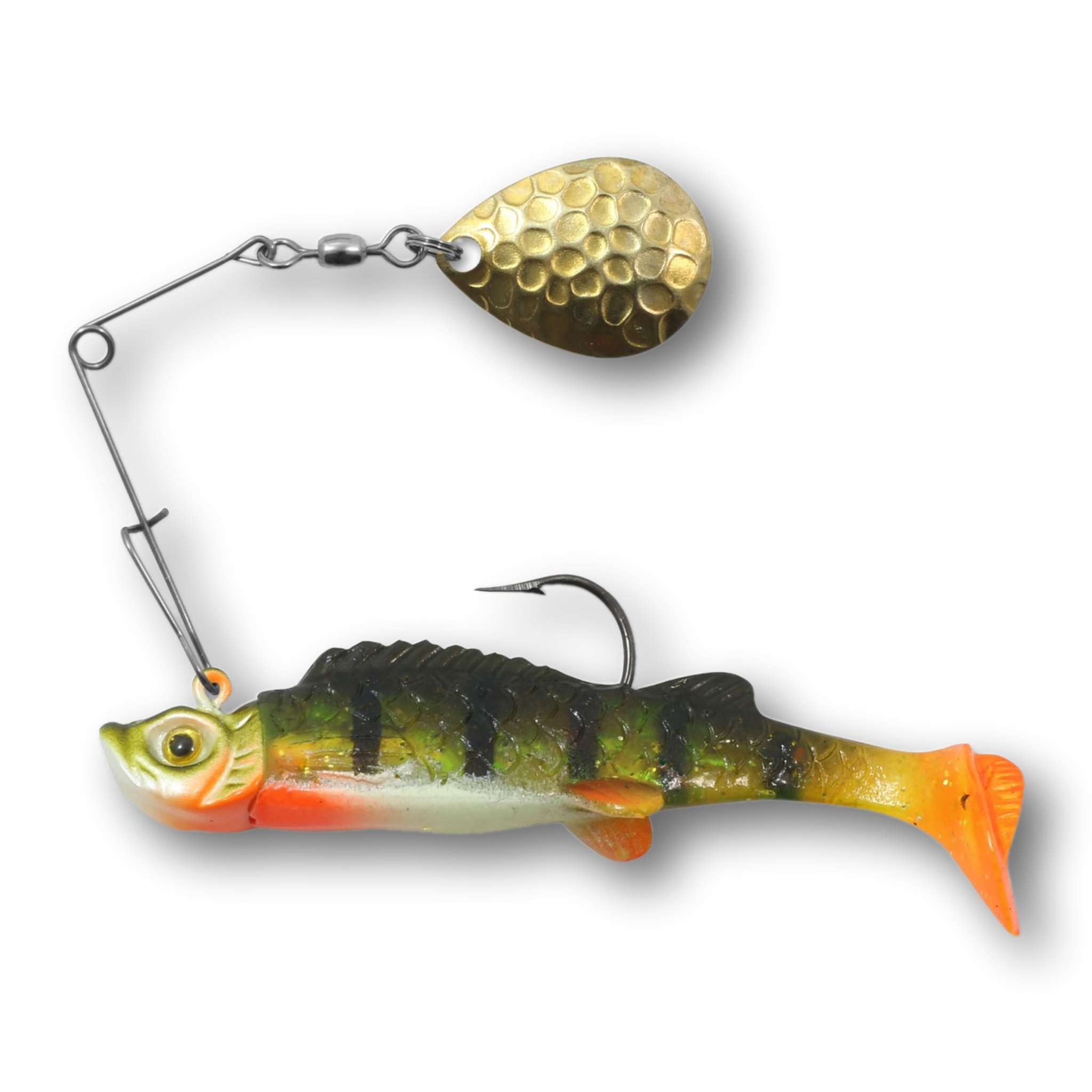 bait mimicking insertable fishing lure MIMIC MINNOW SHAD - 1/8 oz Northland Tackle Mimic Minnow Spin