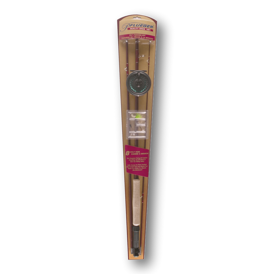 Pflueger Fly Kit Combo 8' 3-piece