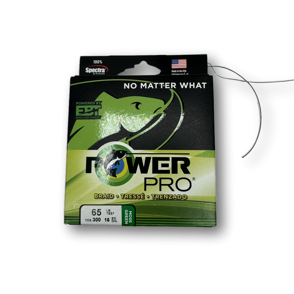 Power Pro Braided Fishing Line (300 yard spools)