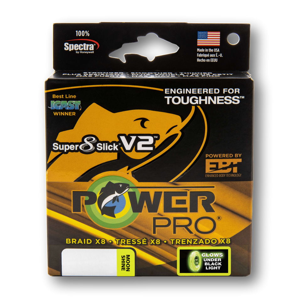 Power Pro Super 8 Slick V2 (300 yard spools)