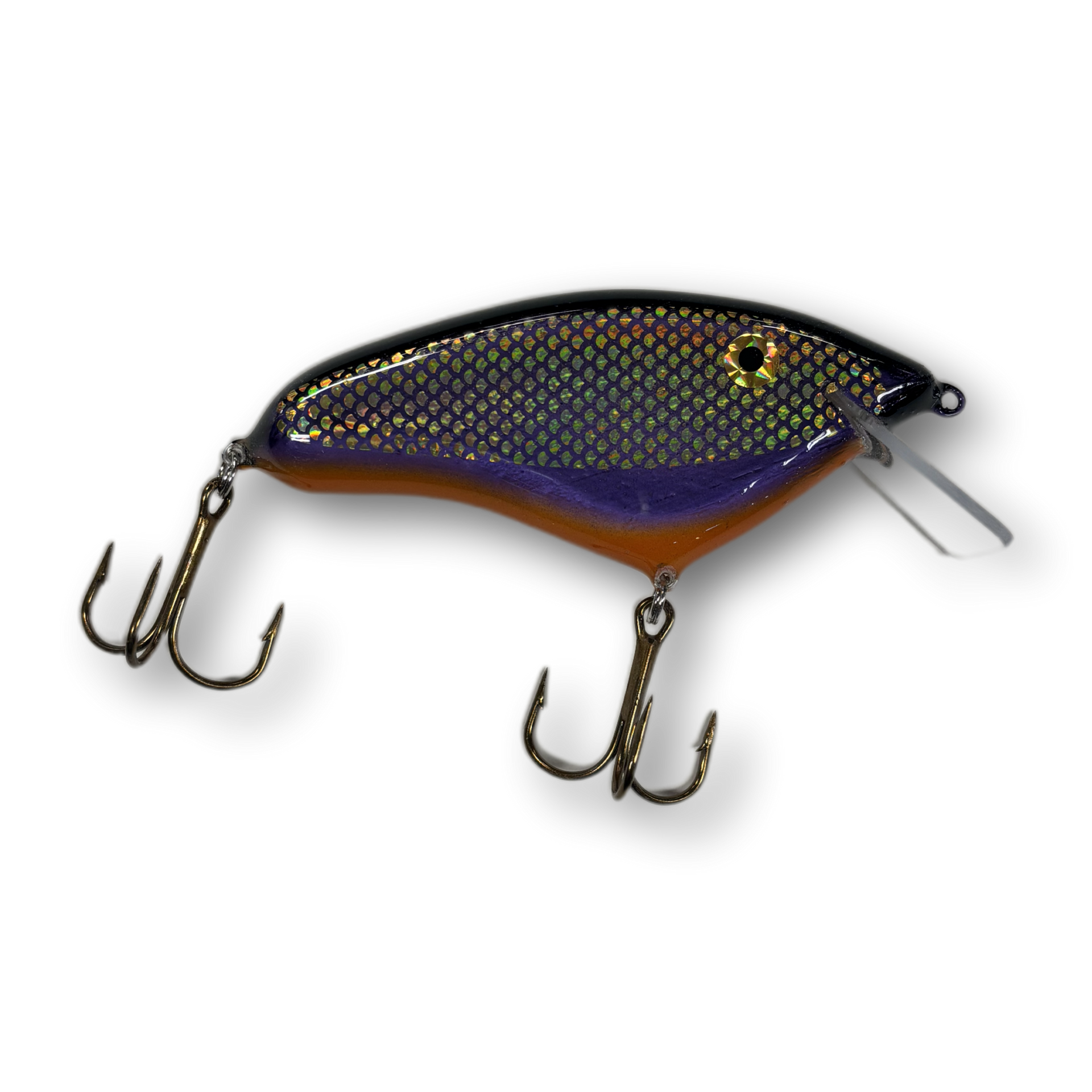crane fishing lures 105 Crankbait Black bars/white belly including fluorocarbon Crane 208 Musky Lure, Sucker