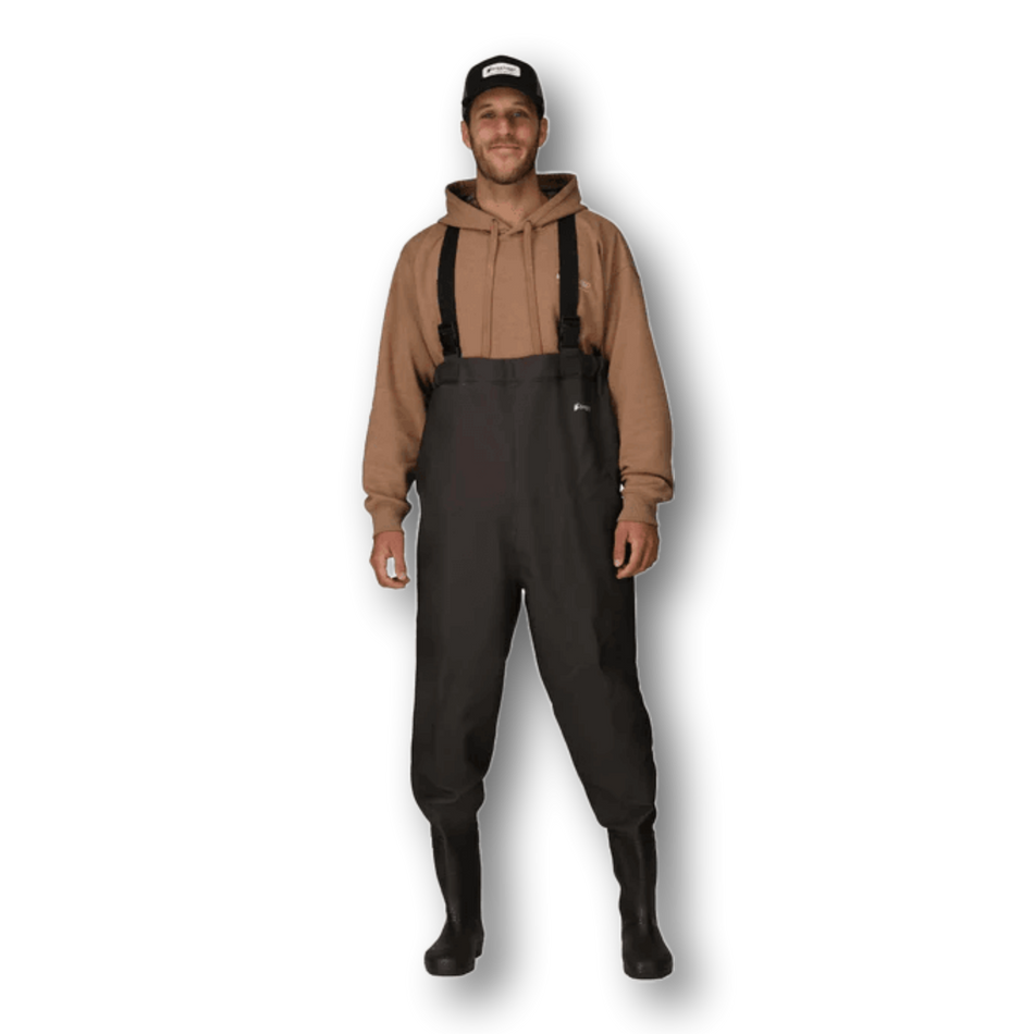 Frogg Toggs Men's Rana PVC II Lug Sole Chest Waders - Brown