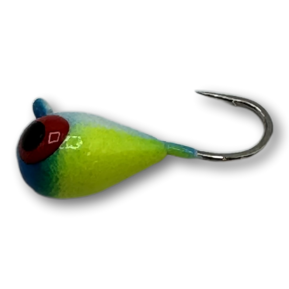 Lake Effect UV/Glow Tungsten Ice Jigs