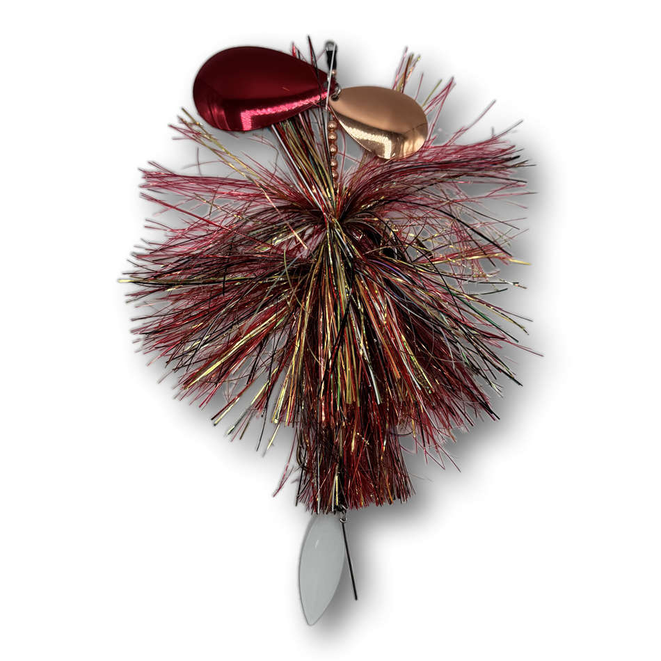 HunsyTails 8/10 Bangers – Double Blade Bucktail
