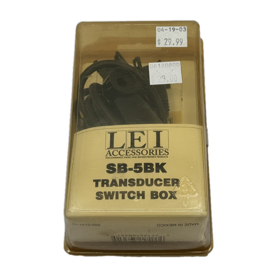 LEI Accessories SB-5BK Transducer Switch Box (Discontinued)