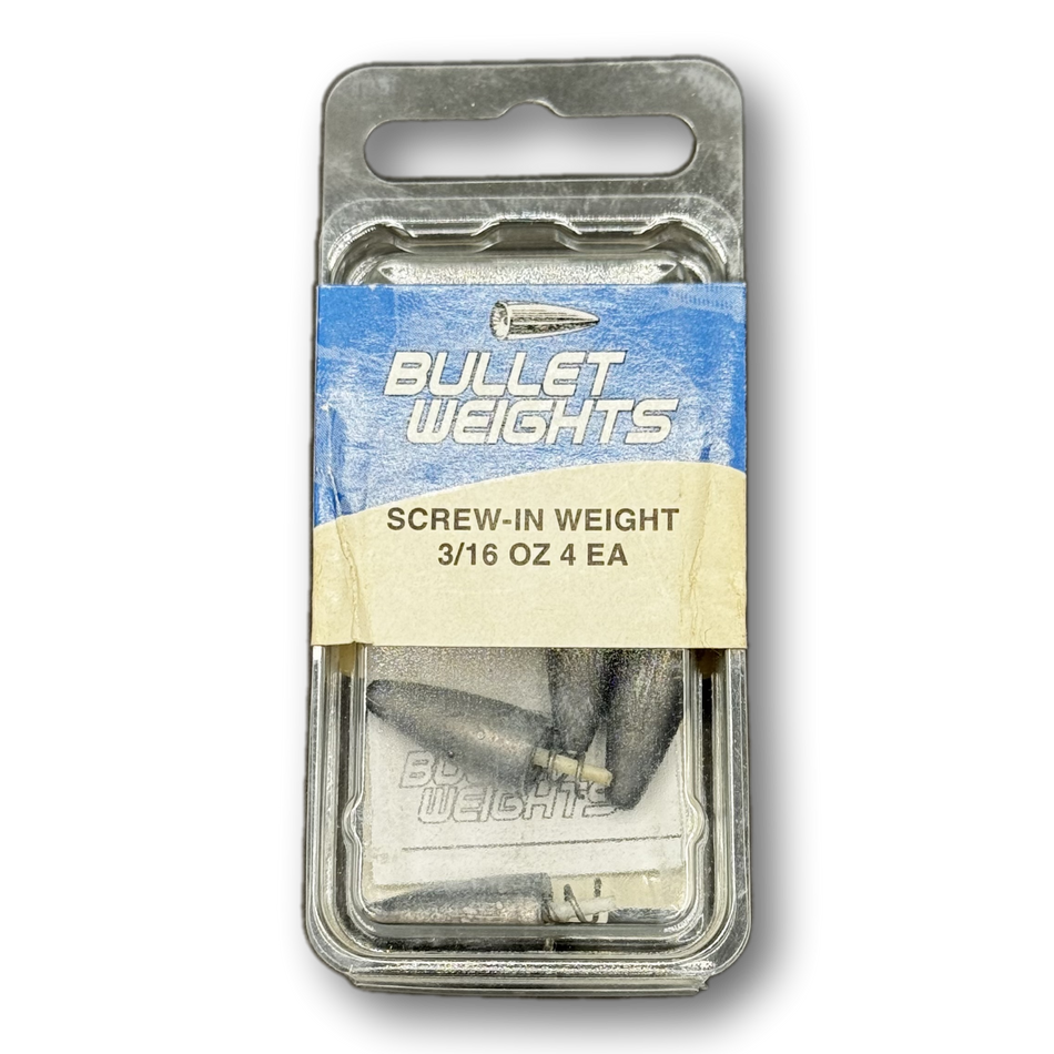 Bullet Weights Screw-In Sinkers