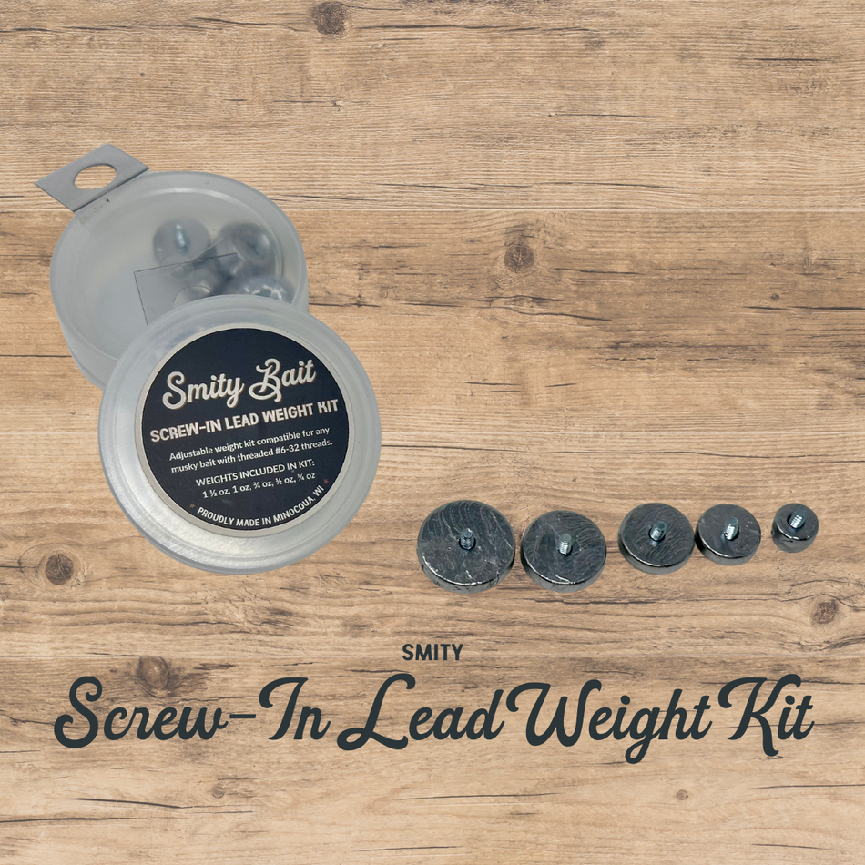 Smity Bait Screw In Weight Kit