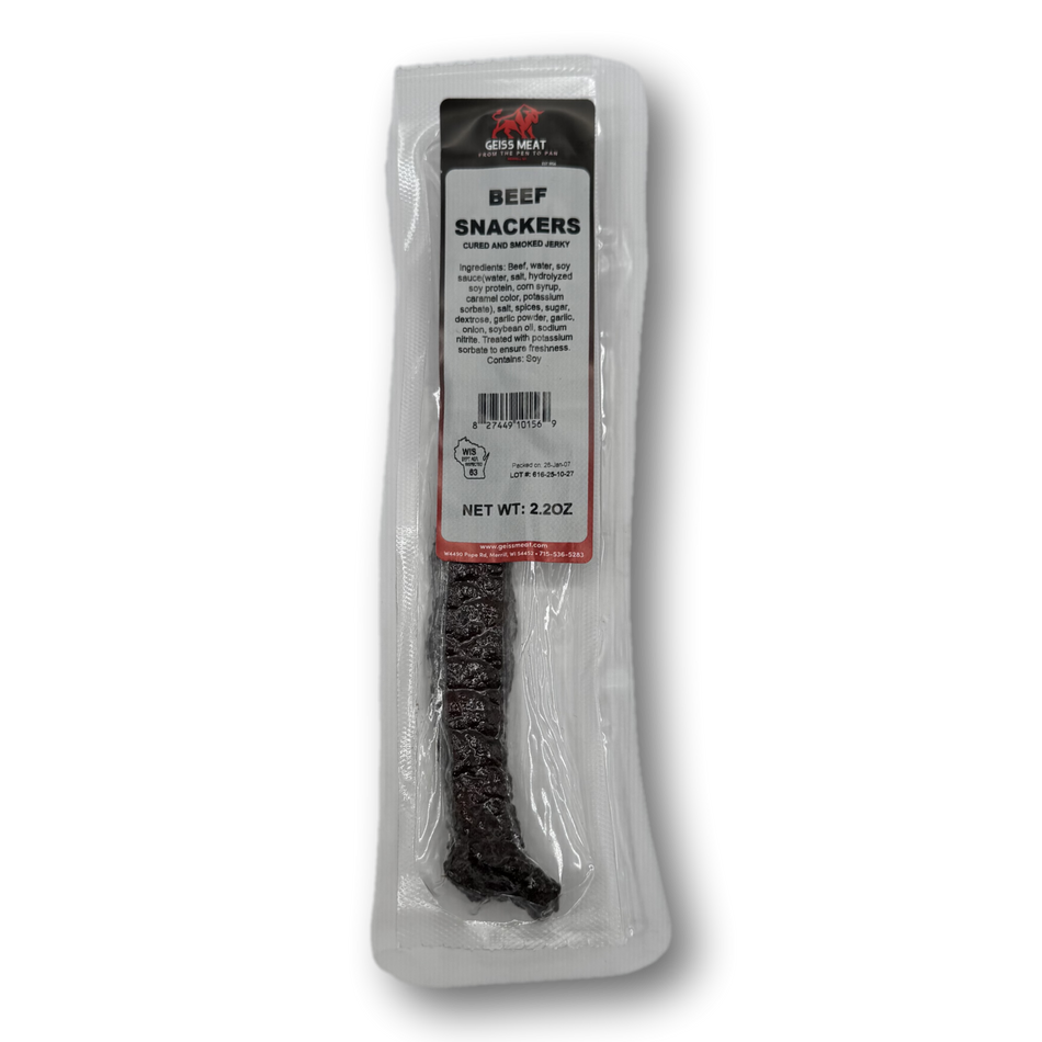 Geiss Meats Beef Snackers