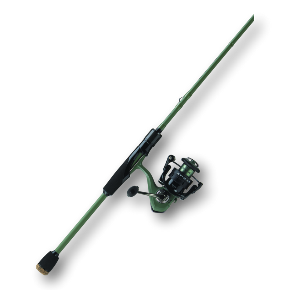 13 Fishing SYNC Spinning Combo 6'6" 2-piece Medium Fast 2500 Reel