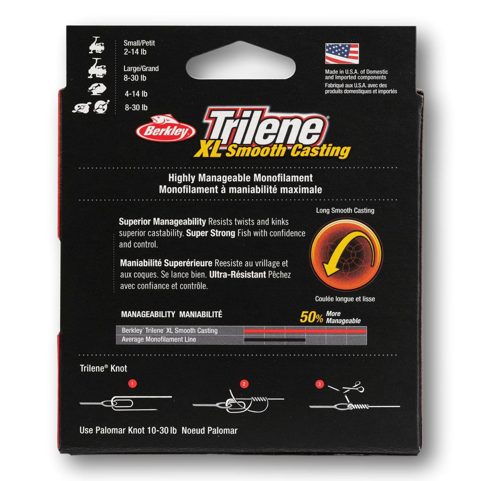 Berkley Trilene XL Monofilament (300-330 Yard Spools)