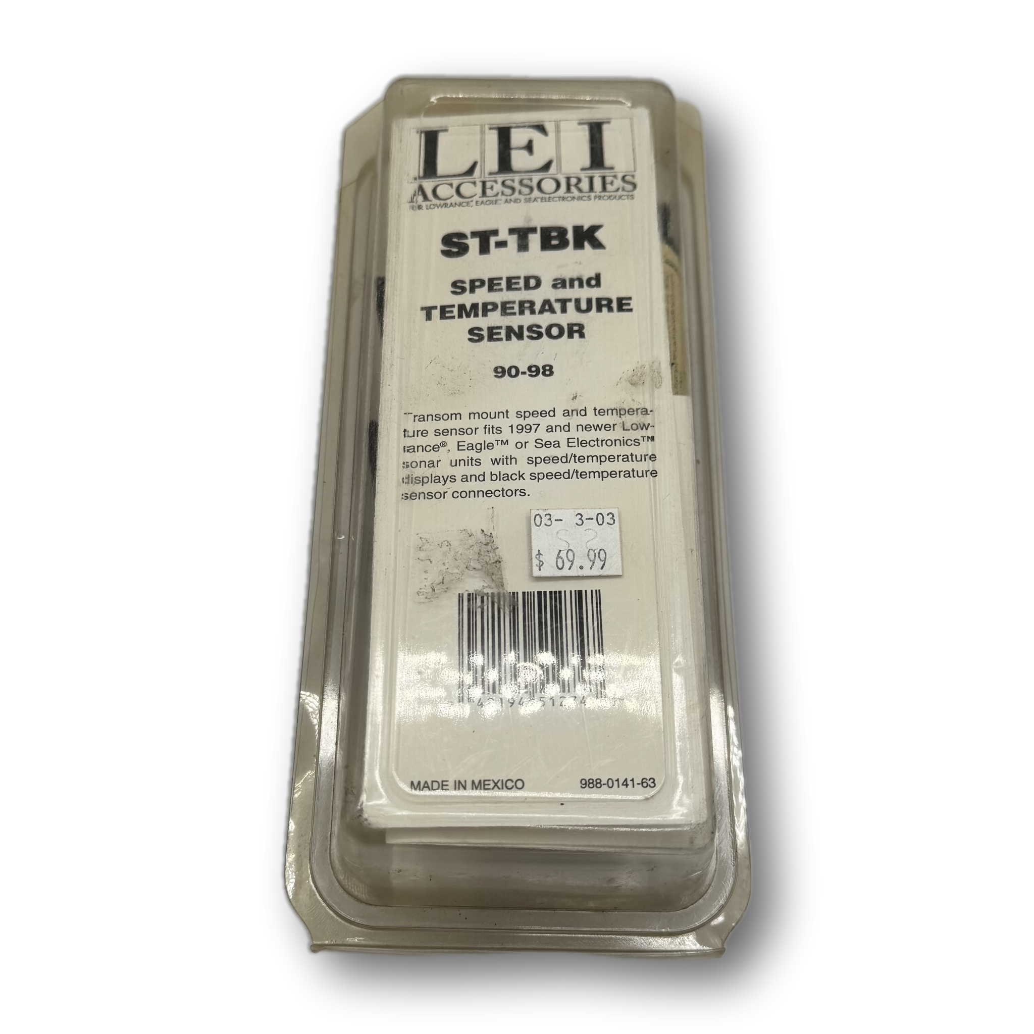 LEI Accessories TST-TBK Speed and Temperature Sensor (Discontinued ...