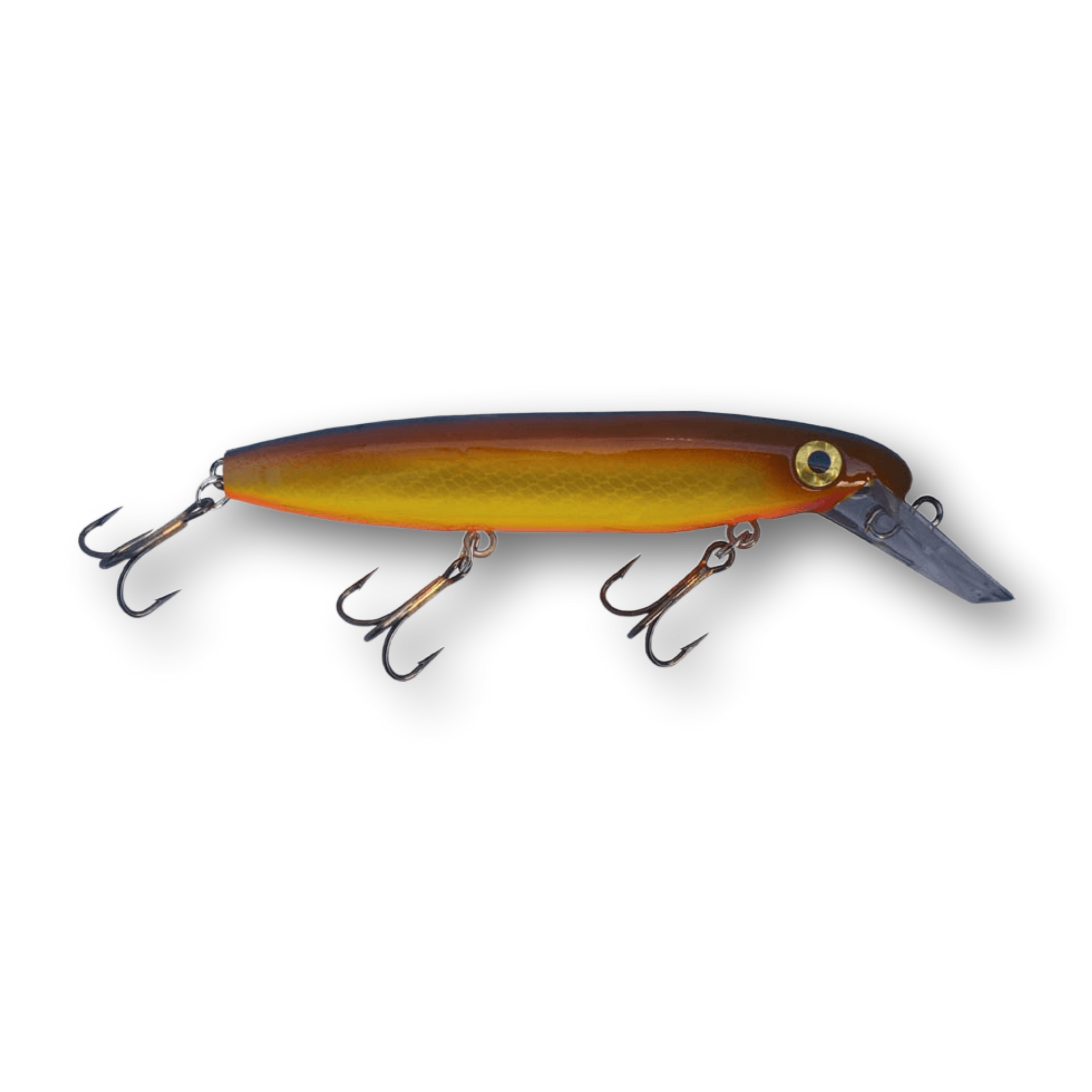 depth of fishing lures Bucher Raider 8
