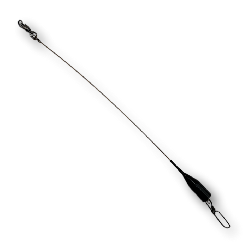 Stealth Tackle Solid Wire Weighted Leader (1 per pack)