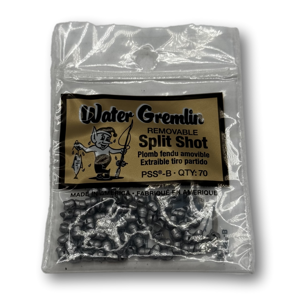 Water Gremlin Removable Split Shot Lead Sinkers (PSS)