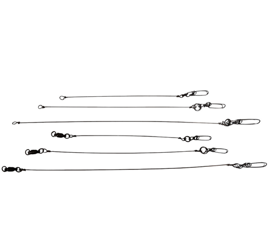 Trophy Time Leaders 8" 240-Pound Solid Wire (2 per pack)