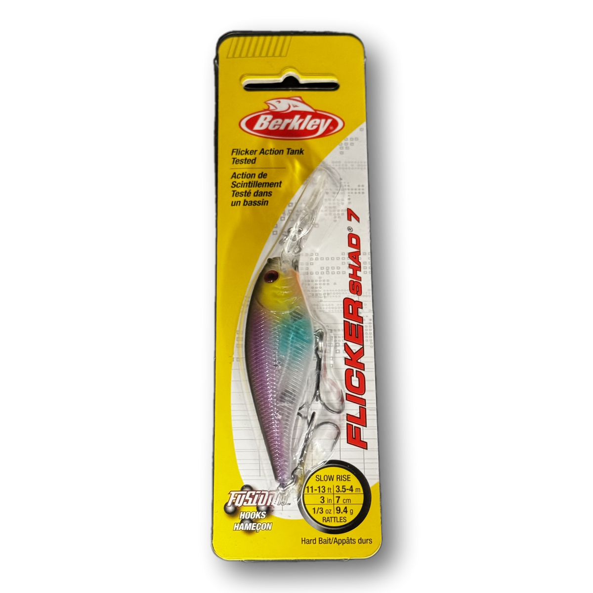 Berkley Flicker Shad 7cm / Slick Purple Bengal